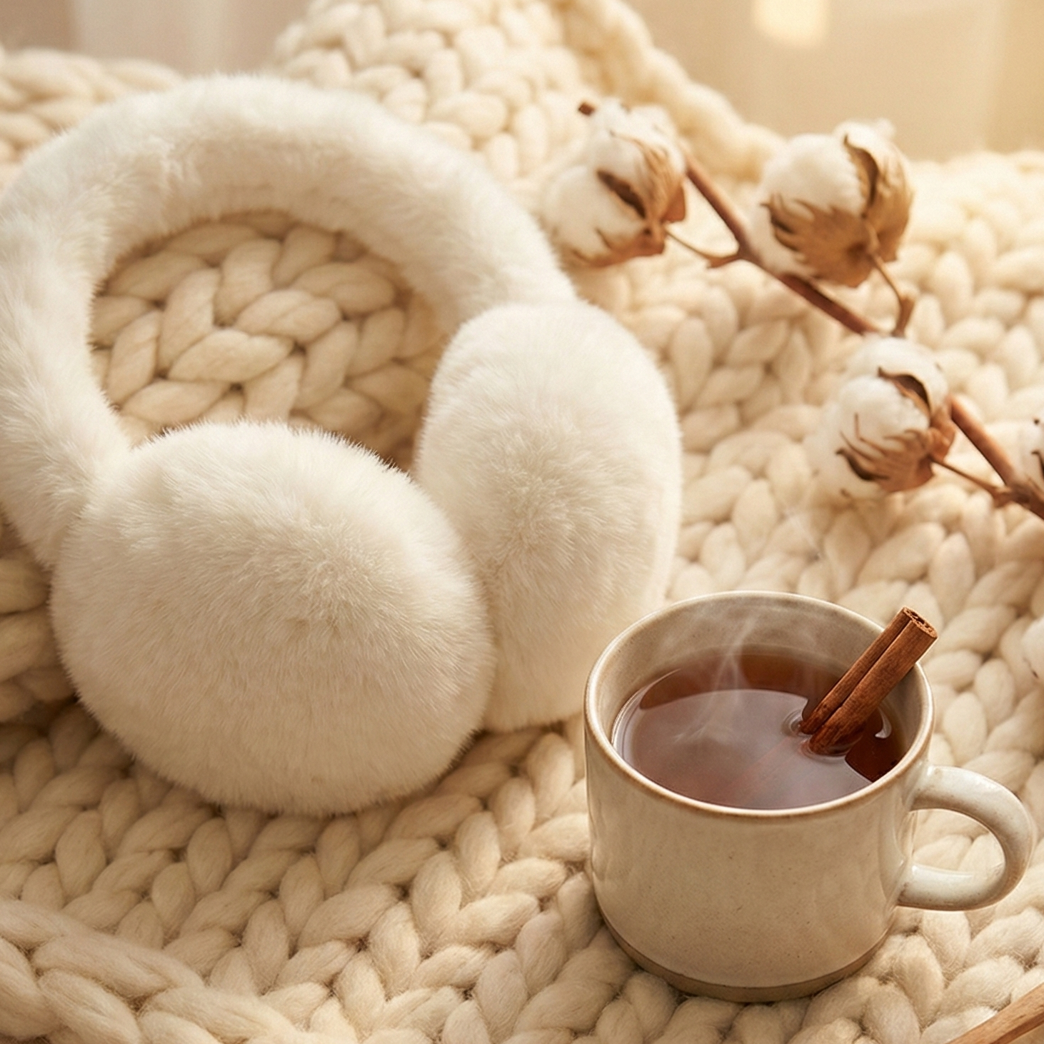 Nauszniki Fluffy Winter